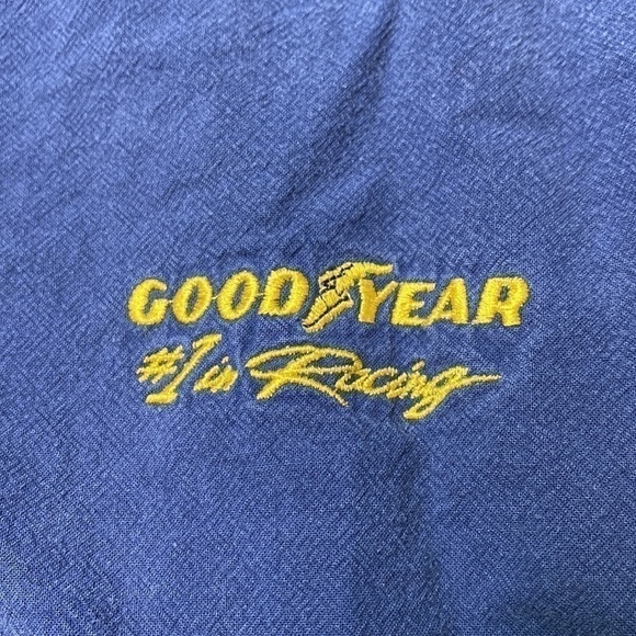 Wek The World Goodyear Racing Blue Long Sleeve Sweatshirt Size XL - Picture 3 of 6